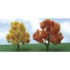 JTT 92219 - Pro-Elite Trees: Autumn Deciduous 2 - 2.25" - 4pcs - N Scale -Woodland Scenics Shop jtt592219 79462.1671411279