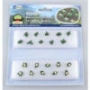 JTT 95529 - Broccoli & Cauliflower: 20/pk - 3/8in - HO Scale