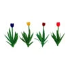 JTT 95554 - Tulips:Color Assortment 36/pk - 1/2") - HO Scale