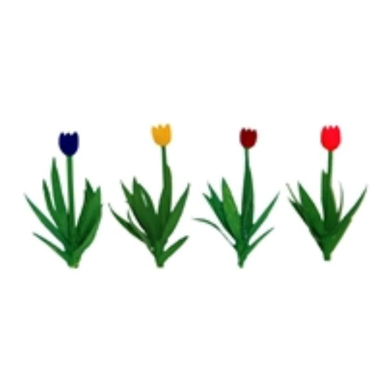 JTT 95555 - Tulips:Color Assortment 36/pk - 1") - O Scale 3 JTT 95555 - Tulips:Color Assortment 36/pk - 1") - O Scale