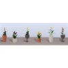 JTT 95571 - Flower Plants Potted Assortment: #4 - 6/pk - HO Scale -Woodland Scenics Shop jtt595571 67078.1671411319