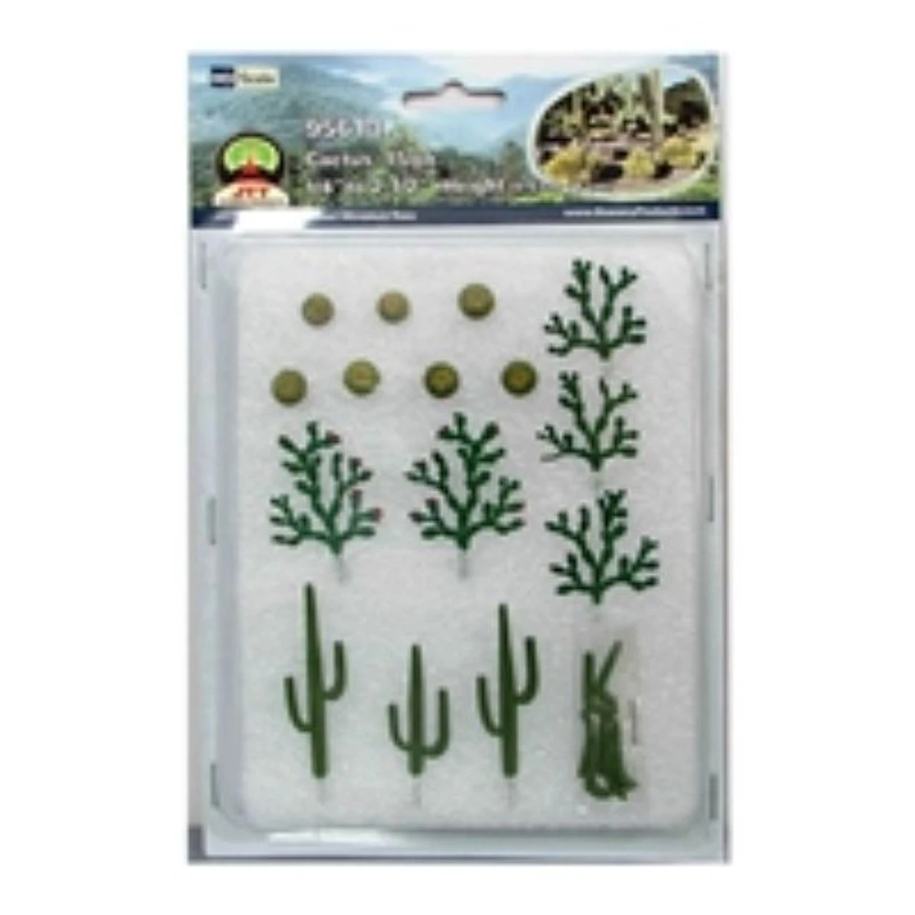JTT 95613 - Cactus: 15 - Pcs - HO Scale 3 JTT 95613 - Cactus: 15 - Pcs - HO Scale