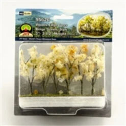 JTT 95626 - Woodsedge: Beige-Green 9/pk - 3" - 3.5" - HO Scale