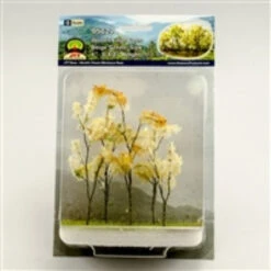 JTT 95627 - Woodsedge: Beige-Green 5/pk - 4" - 5.5" - O Scale