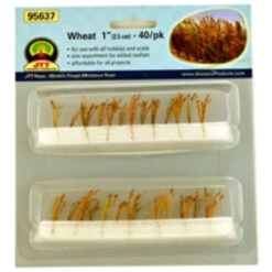 JTT 95637 - Wheat: 40/pk - 1" - HO Scale