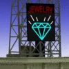 Miller Engineering 338970 - Animated Jewelry Billboard - N Or Z Scale -Woodland Scenics Shop mie338970 47417.1645223480