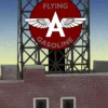 Miller Engineering 339035 - Animated Flying A Gasoline Billboard - N Or Z Scale