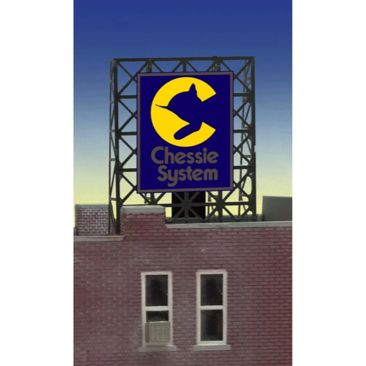 Miller Engineering 339070 - Animated Chessie Billboard - N Or Z Scale 3 Miller Engineering 339070 - Animated Chessie Billboard - N Or Z Scale