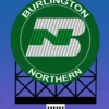 Miller Engineering 440702 - Animated Burlington Northern Billboard - HO/N Scale