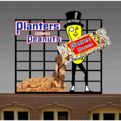 Miller Engineering 7062 - Animated Billboard Mr Peanut