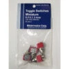 Miniatronics Corp. 36-250-04 - Mini Toggle Switches (4) DPDT 5 Amp 120 V - -Woodland Scenics Shop mnt36 250 04 87161.1654395099