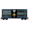 Micro-Trains Line 10100772 - 40' Hy-Cube Box Car, Single Door Military Valor Award - US Air Force Cross - N Scale -Woodland Scenics Shop mtl10100772 99227.1669248220