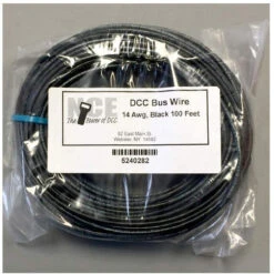 NCE 282 - DCC Main Bus Wire Black 100' - Multi Scale