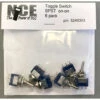 NCE 303 - SPDT Toggle Switch 6 Pack - Multi Scale 2 NCE 303 - SPDT Toggle Switch 6 Pack - Multi Scale -Woodland Scenics Shop nce303 83383.1645223630