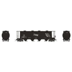 Rapido 127029A-5 - NSC 3800 Cylindrical Hopper Toronto Hamilton & Buffalo (TH&B) 1537 - HO Scale
