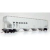 Rapido 157005-05 - Procor 5820 Covered Hopper: UNPX - Procor Low Black Solid Procor (UNPX) 122776 - HO Scale