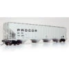 Rapido 157006-02 - Procor 5820 Covered Hopper: UNPX - Procor Mid Black Solid Procor (UNPX) 122634 - HO Scale -Woodland Scenics Shop rap157006 04149.1666736696