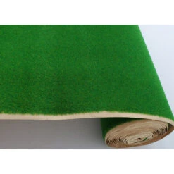 Rock Island Hobby 024400 - Dark Green Grass Mat 39”x 98” - Multi Scale