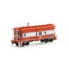 Athearn Roundhouse 90265 - Bay Window Caboose St Louis - San Francisco (SLSF) 1728 - HO Scale