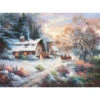 SunsOut 18055 - Snowy Evening Outing Jigsaw Puzzle 2 SunsOut 18055 - Snowy Evening Outing Jigsaw Puzzle -Woodland Scenics Shop sun18055 55191.1670708836