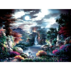 SunsOut 18077 - Full Moon Jigsaw Puzzle, By James Lee -