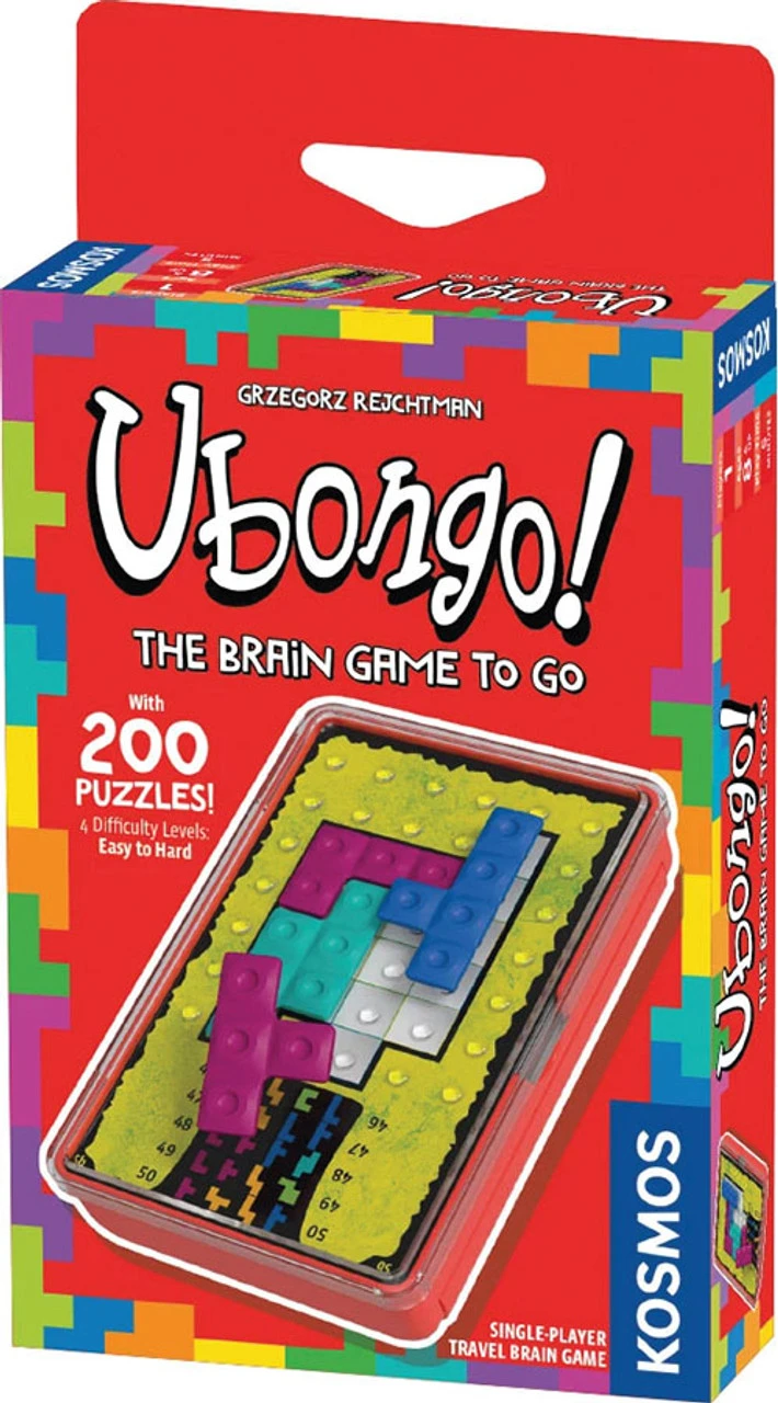Thames And Kosmos 696187 - Ubongo: The Brain Game To Go 3 Thames And Kosmos 696187 - Ubongo: The Brain Game To Go