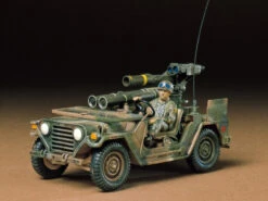 Tamiya 35125 - U.S. M151A2 W/Tow Launcher Kit United States - 1:35 Scale Kit