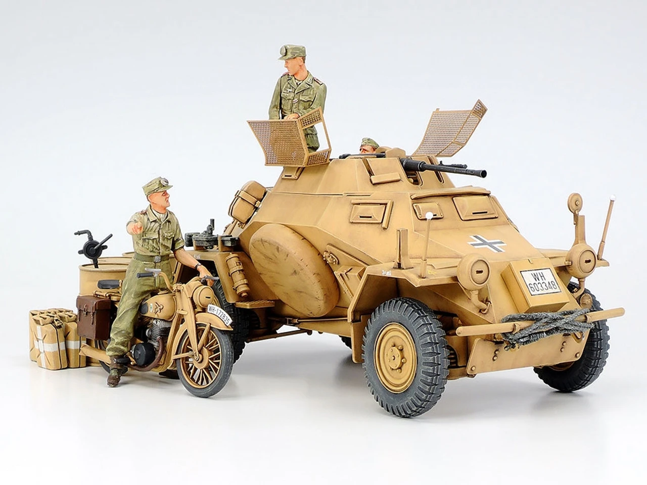 Tamiya 35286 - Sd.Kfz.222 North Africa Germany - 1:35 Scale Kit 3 Tamiya 35286 - Sd.Kfz.222 North Africa Germany - 1:35 Scale Kit