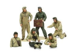 Tamiya 35347 - US Tank Crew Set United States - 1:35 Scale Kit