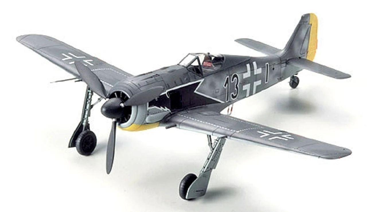 Tamiya 60766 - Focke Wolf 190 A-3 Germany - 1:72 Scale Kit 3 Tamiya 60766 - Focke Wolf 190 A-3 Germany - 1:72 Scale Kit