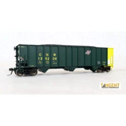 Tangent Scale Models 24061-06 - PS 4000 100T 3-Bay Coal Hopper Chicago & Northwestern (CNW) 135225 - HO Scale