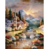 SunsOut 18073 - A Country Evening Service Jigsaw Puzzle -Woodland Scenics Shop tev18073 20395.1645224032