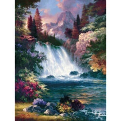 SunsOut 18123 - Sunrise Falls Spring Jigsaw Puzzle