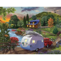 SunsOut 31484 - Campers Coming Home 500 Jigsaw Puzzle