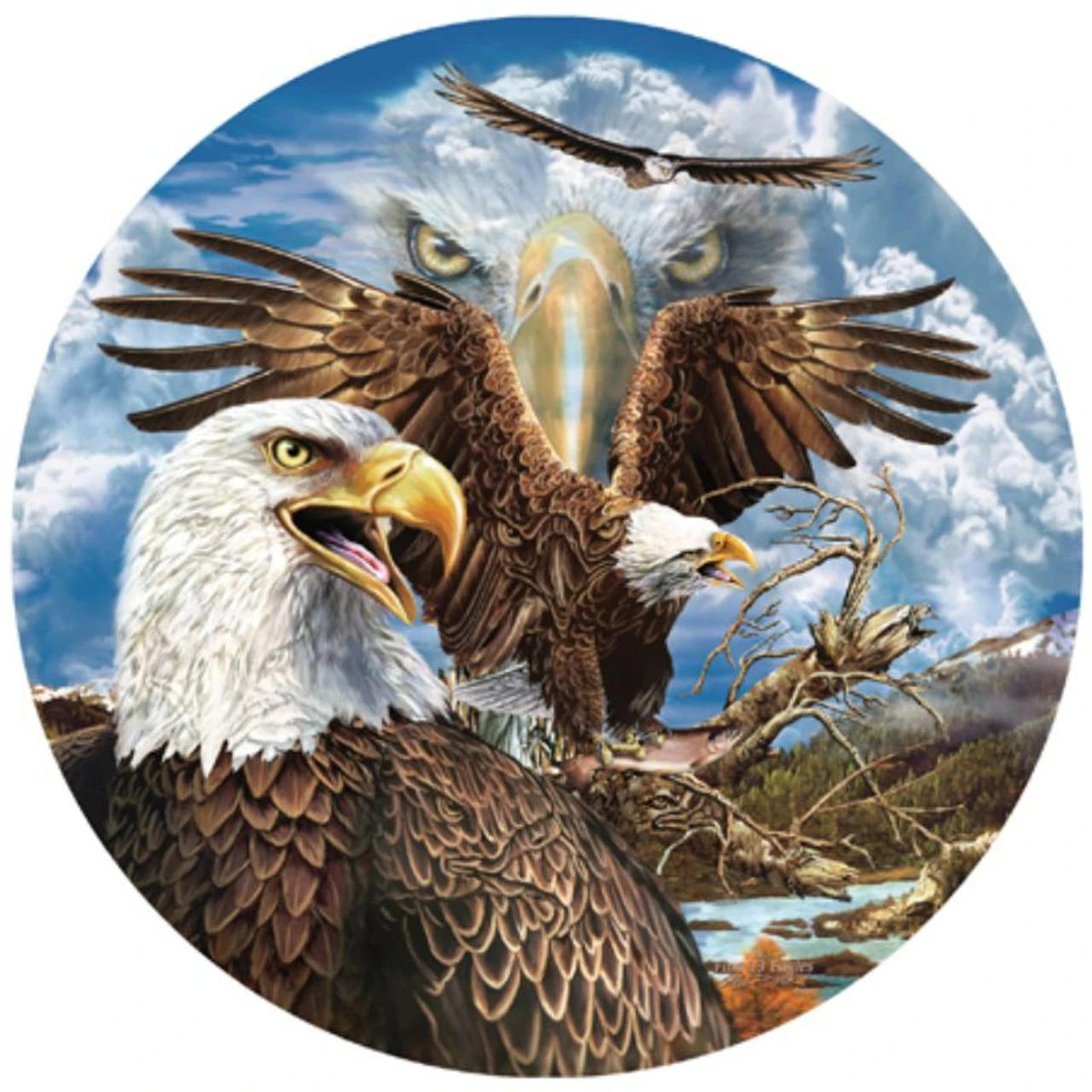 SunsOut 46591 - 13 Eagles Jigsaw Puzzle 3 SunsOut 46591 - 13 Eagles Jigsaw Puzzle