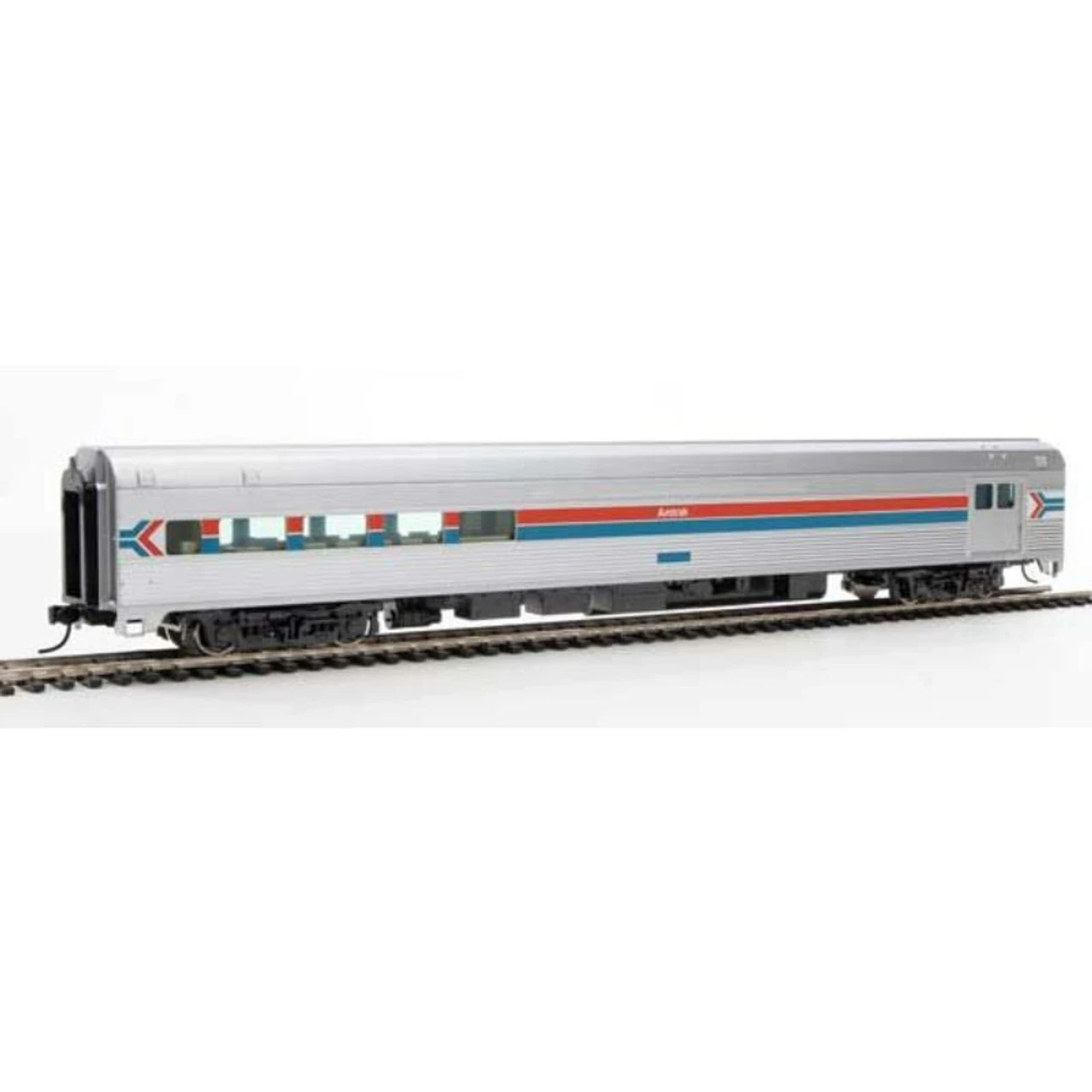 Walthers Mainline 910-30065 - 85' Budd Baggage-Lounge - Ready To Run -- Amtrak(R) Phase I Amtrak (AMTK) Un-numbered - HO Scale 3 Walthers Mainline 910-30065 - 85' Budd Baggage-Lounge - Ready To Run -- Amtrak(R) Phase I Amtrak (AMTK) Un-numbered - HO Scale