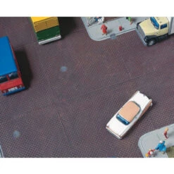 Walthers Cornerstone 933-3156 - Brick Street System - Straight Sections (10) - HO Scale Kit