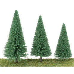 Walthers SceneMaster 949-1180 - Pine Tree 3 3/8' (10 Pack) - HO Scale