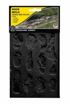 Woodland Scenics #1246 - Creek Bed Rock Mold