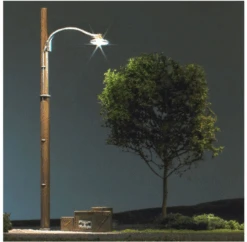 Woodland Scenics 5630 - HO Wooden Pole Street Lights
