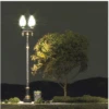 Woodland Scenics 5632 - HO Double Lamp Post Street Lights