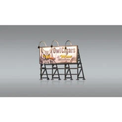 Woodland Scenics #5795 - Wise Tobacco Co. Billboard W/Just Plug - HO Scale